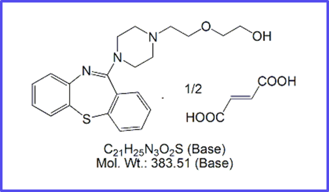 Quetiapine Fumarate  Quetiapine Hemifumarate